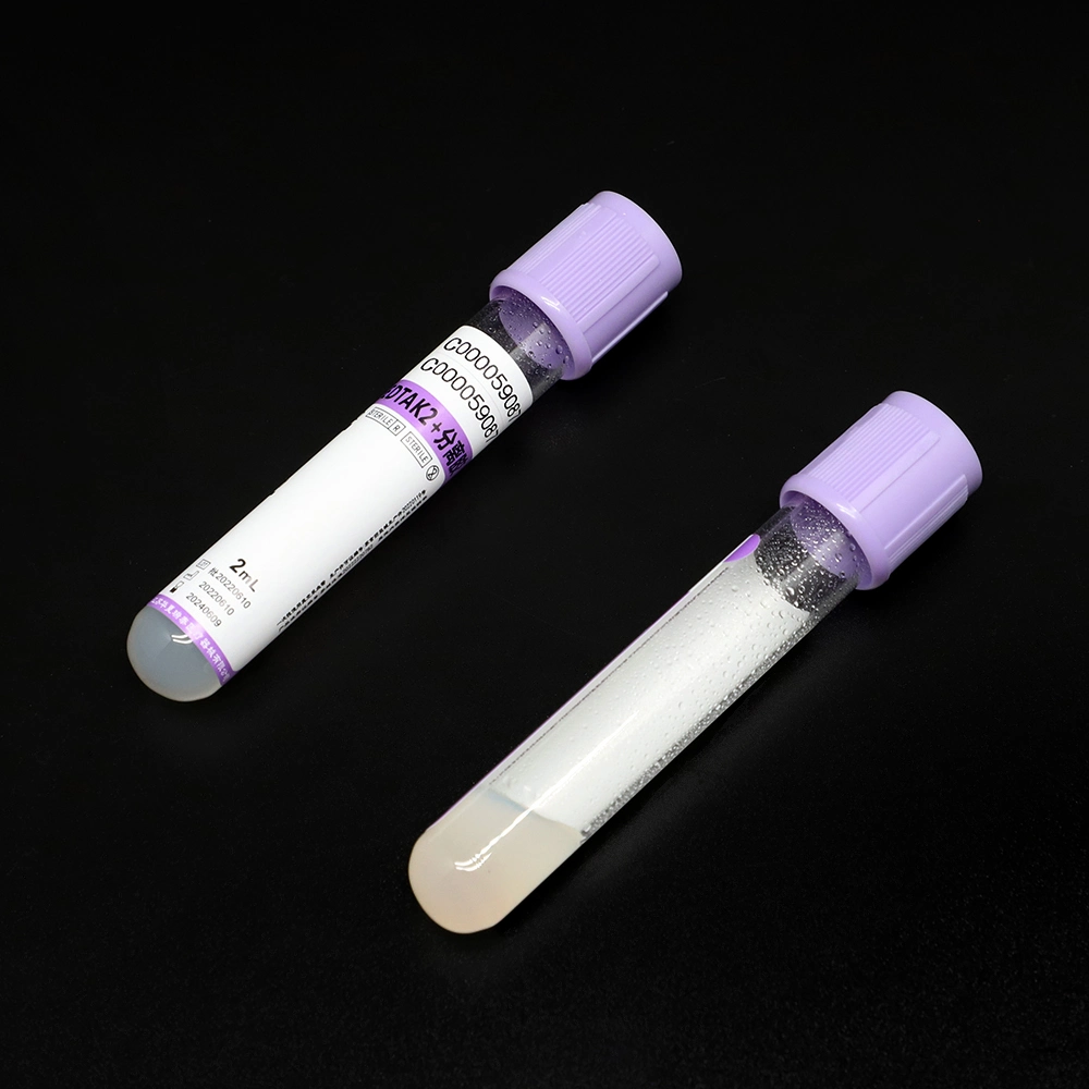 Pet Laboratory 1-10ml Plastic Sterile Vacuum Blood Collection Tube Without Additive ODM