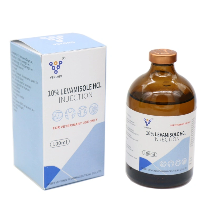 Pharmaceutical Veterinary Drugs Levamisole Injection 10% Animal Medicine