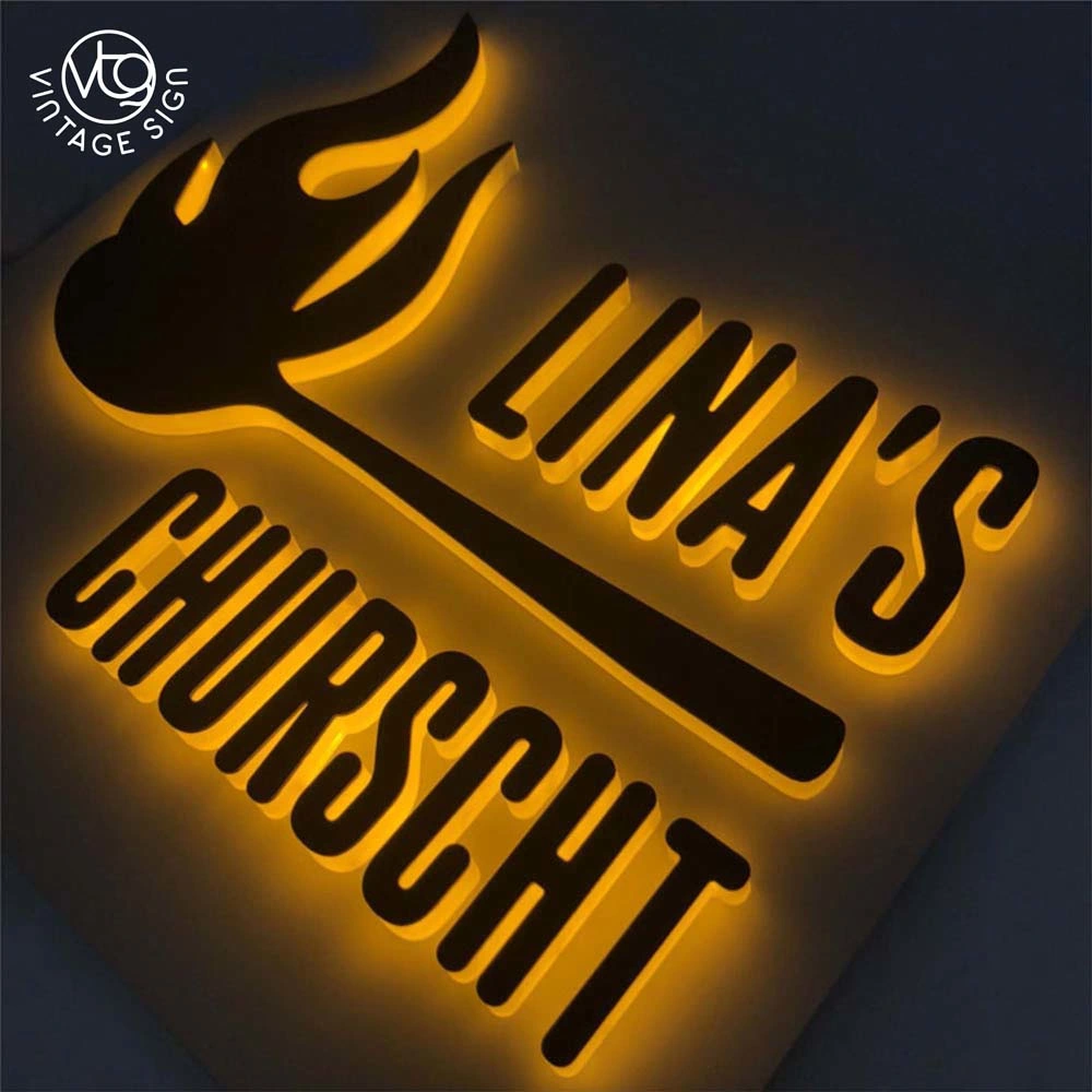 Back Lit Supplier Outdoor Advertising LED Letter Signage Channel Sign