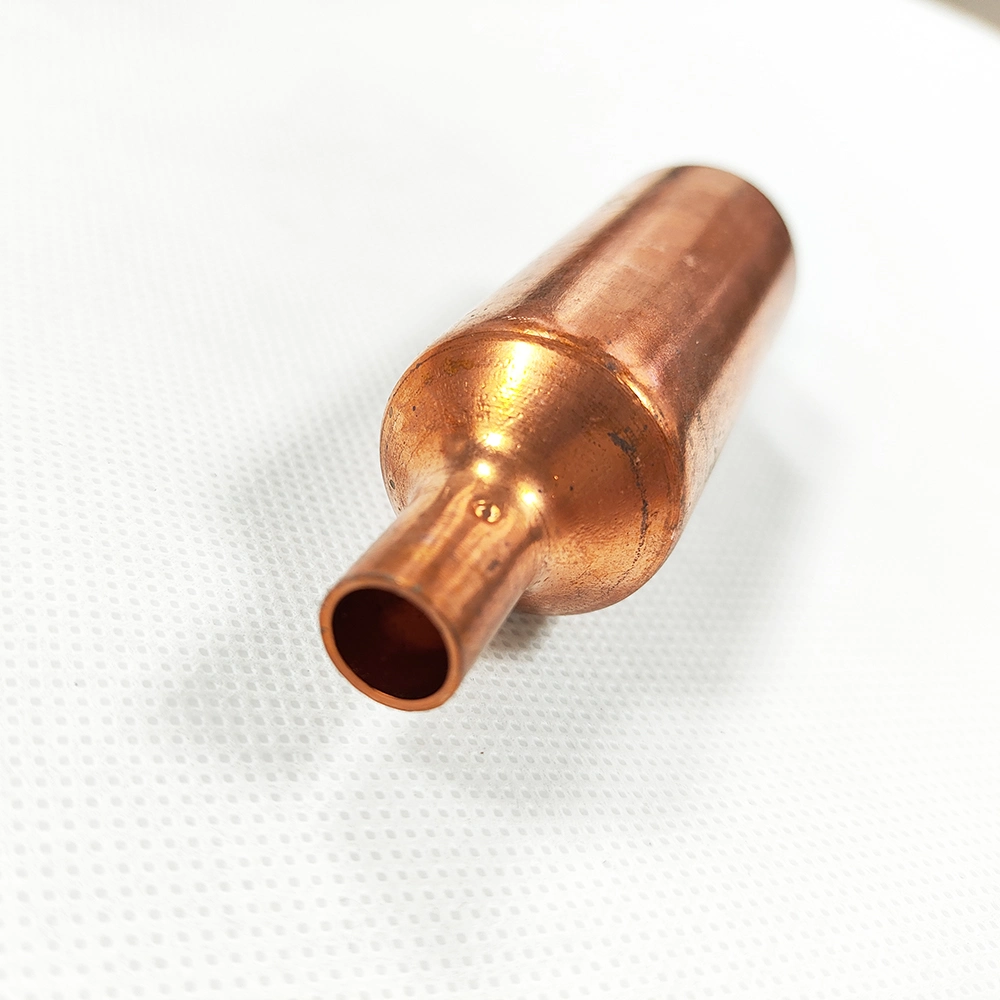 Raccords de tuyaux silencieux en cuivre pièces de rechange pour réfrigération de la transmission de réfrigérant