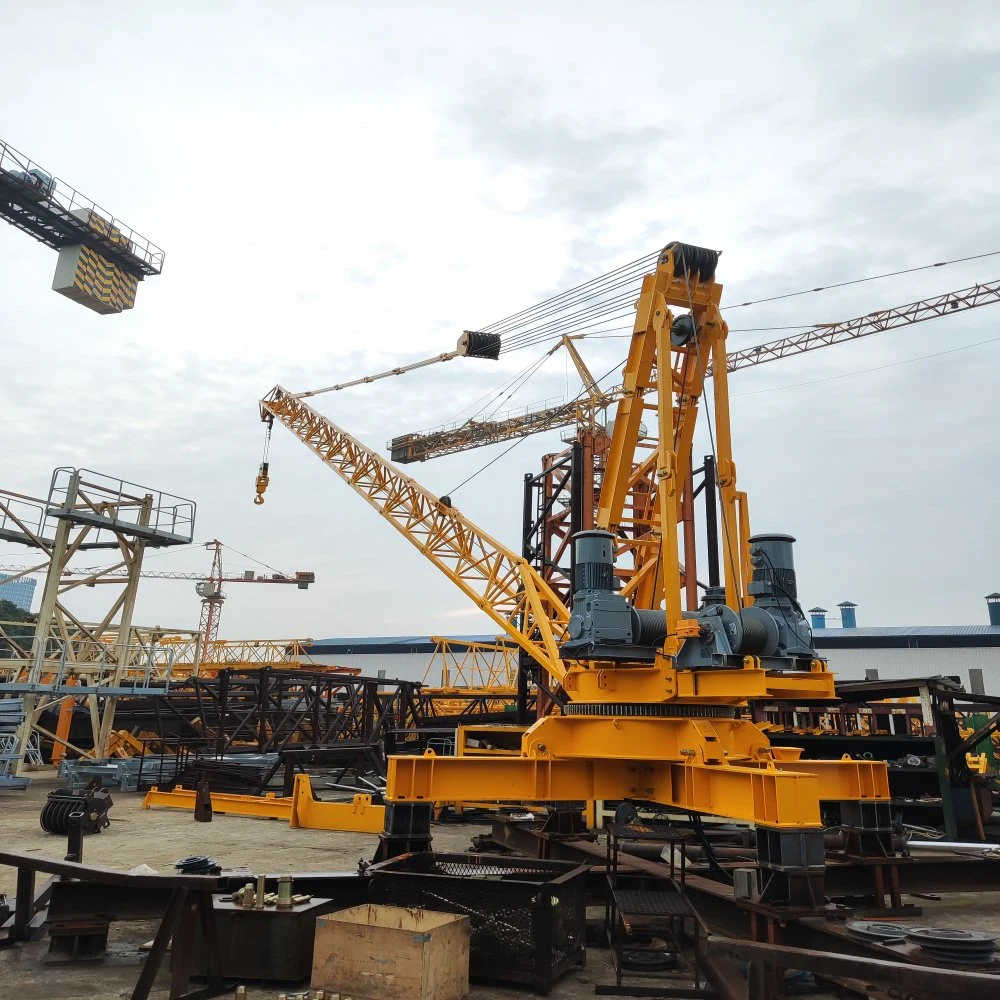 Qtdc1830A 360 Degree Rotation Derrick Crane Jib Length 18m, Tip Load 3ton, Max Load 4ton for Sale Tower Crane