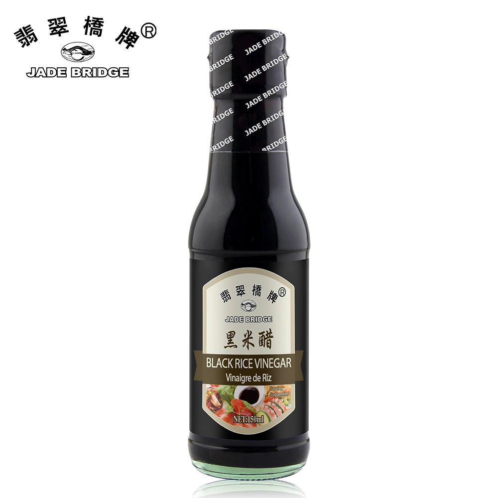 625 Ml OEM Factory Price Jade Bridge Black Rice Vinegar for Supermarkets