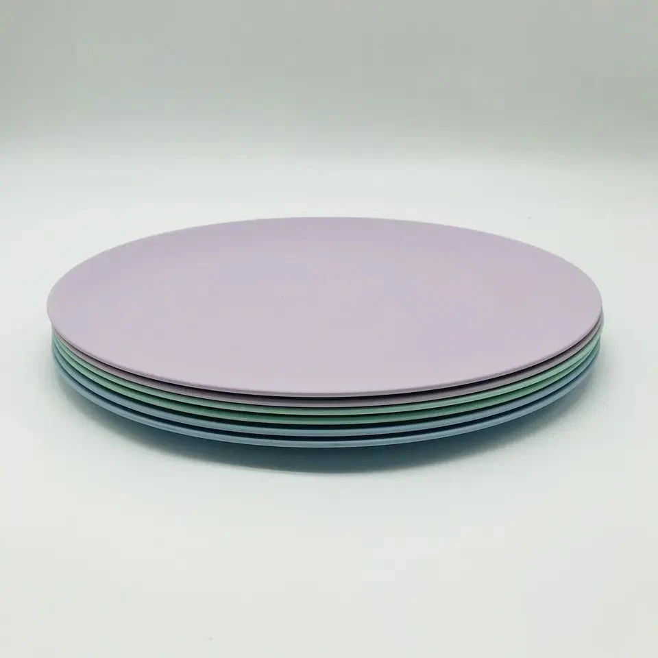 Aveco Factory New PLA Wheat Straw Plate Dishes, Dinner Plate Dinnerwares Christmas Gifts for Kitchenware Homeware