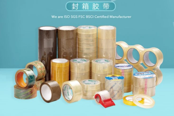 Cheap Price BOPP Customization Transparent Adhesives Packaging Tape