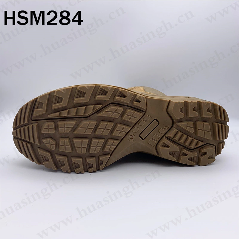 CMH, Anti-Cold Anti-Tear Suede Leather Sand Desert Boots Damping PU+Rubber Sole Waterproof Combat Boots Hsm284