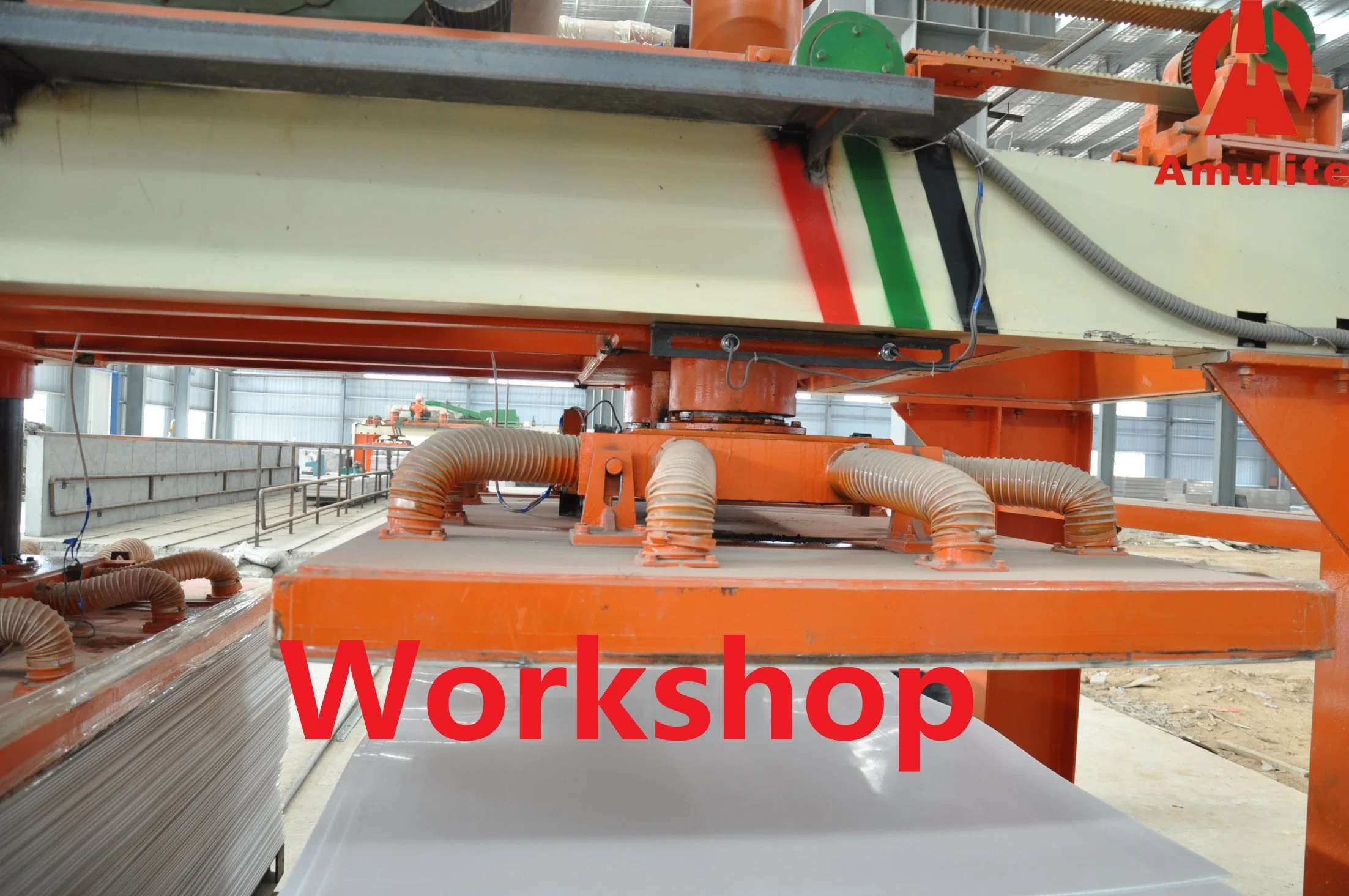 2020 Pressed Fiber Reinforced Cement Board Making Production Line