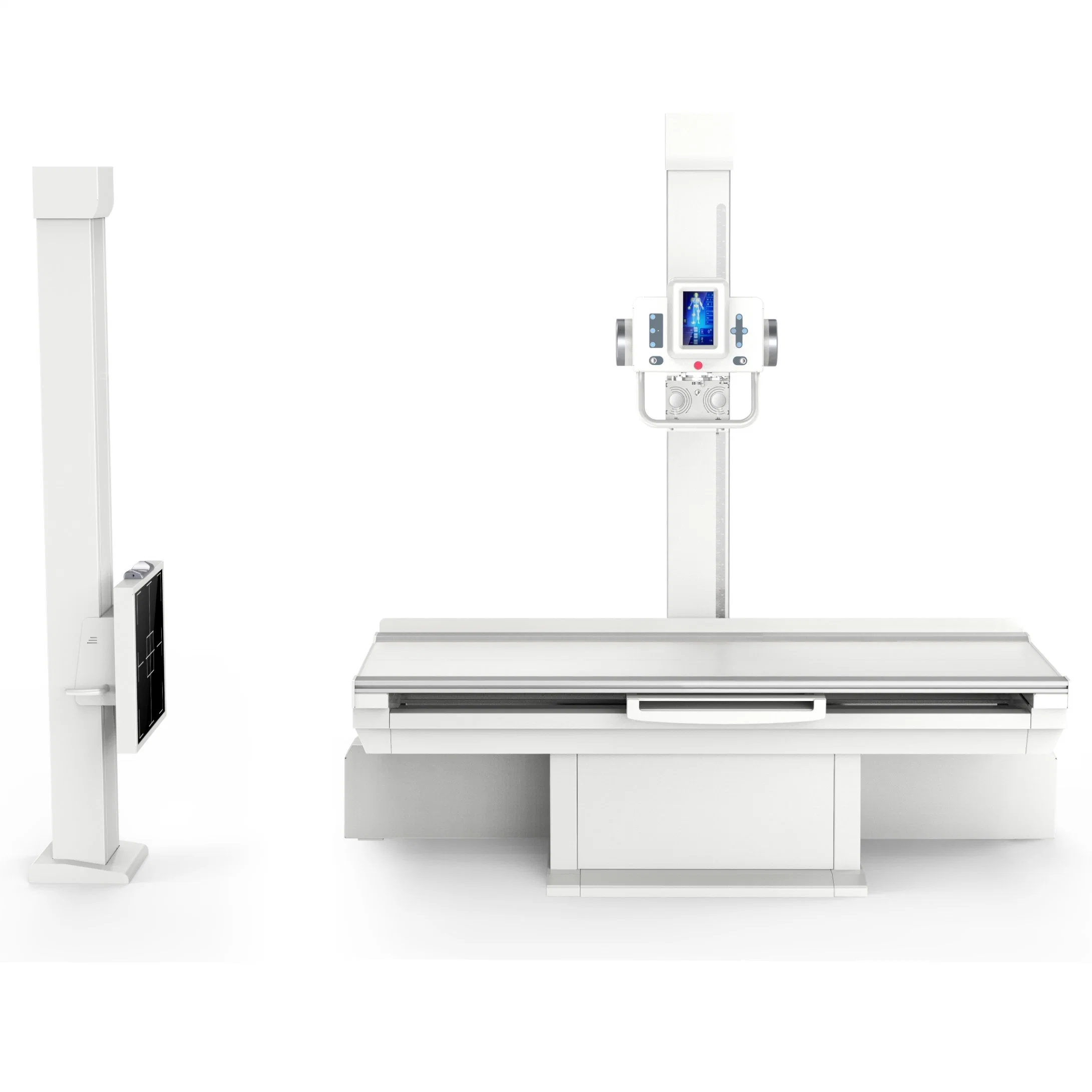 Máquina de radiografia digital de alta frequência Dr de 50 kw com Touch Ecrã fácil de predefinir o exame