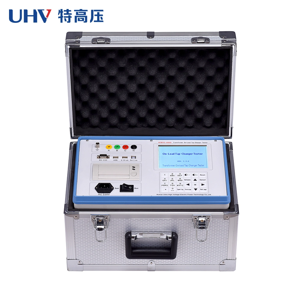 Htbyc-4000 Transformer on-Load Tap Changer Parameter Tester Tap Switch Test Equipment