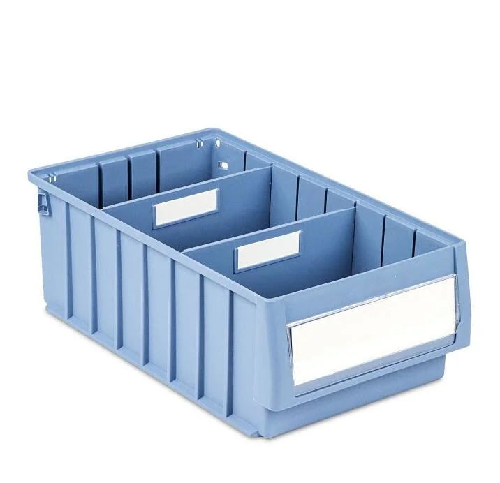 Industrial Warehouse Storage Box with Divider for Tool Organizing