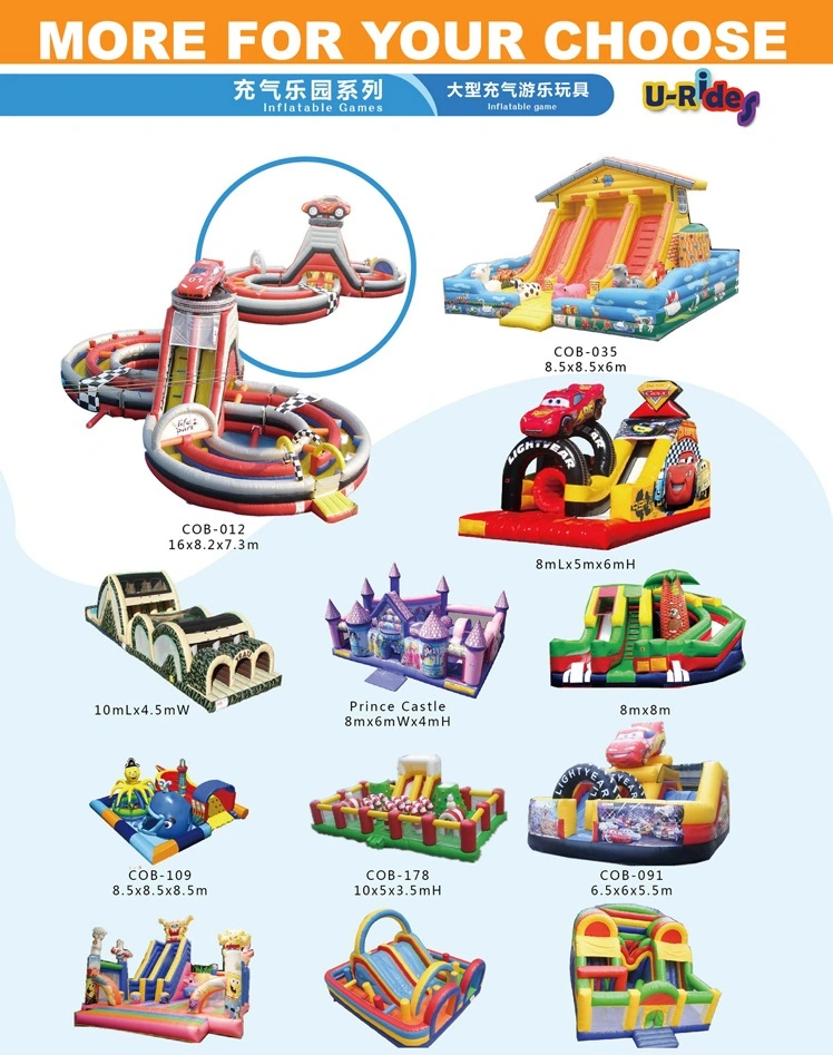 Inflatable bouncy playground giant inflatable indoor playground