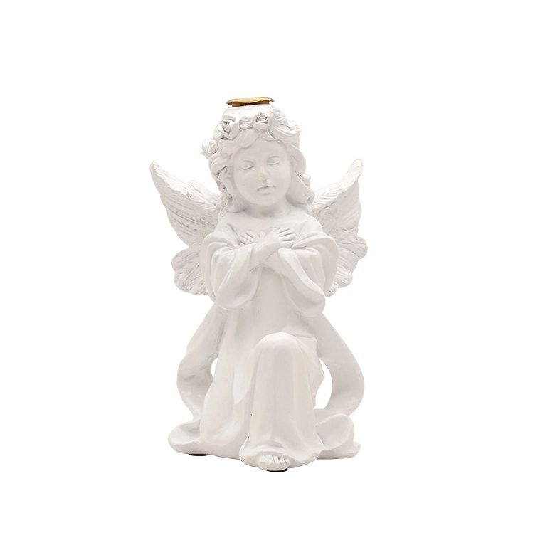 Angel Candle Holders Statue Decorative Candlesticks Home Figurine Sculpture Table Decor