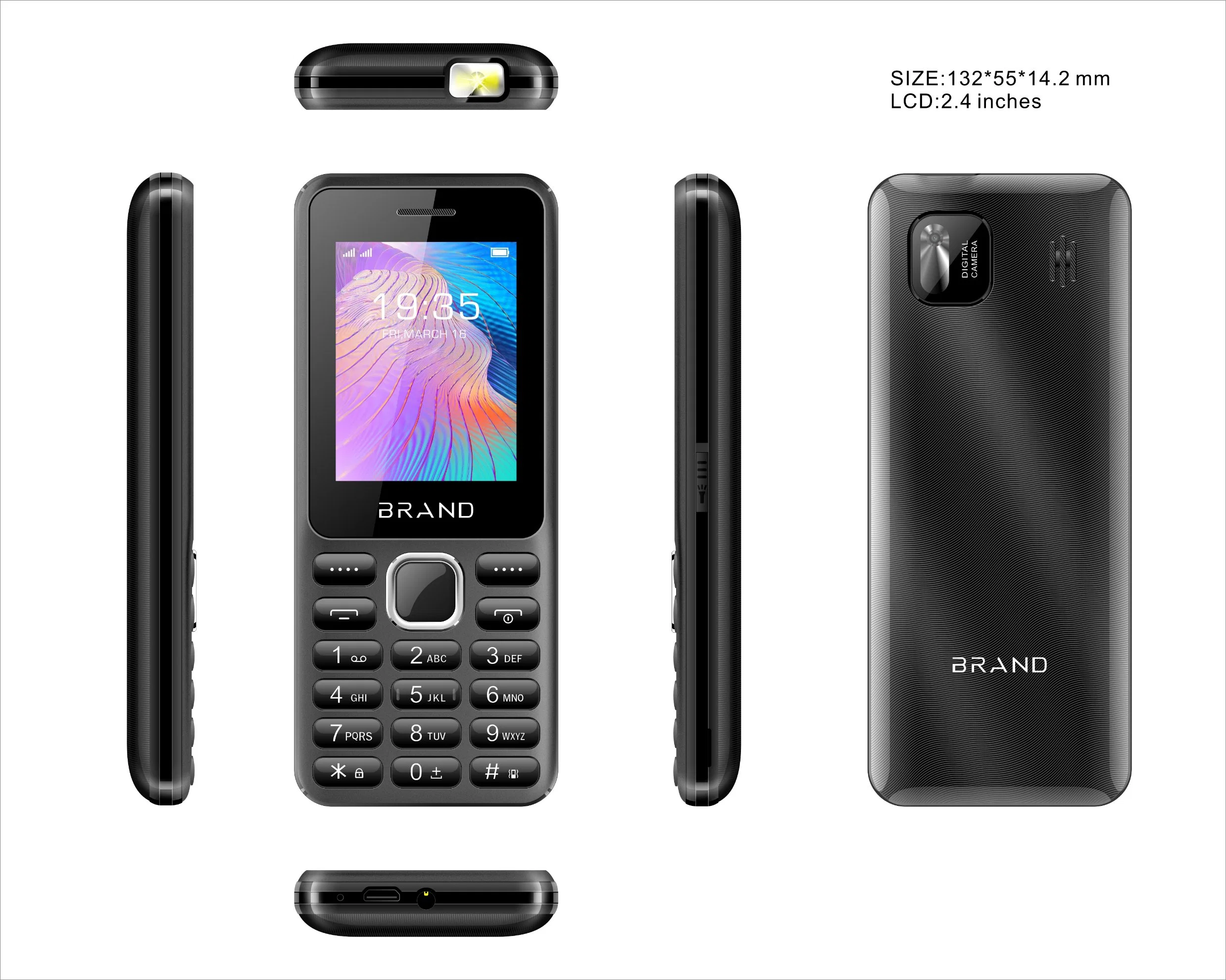 New Arrival Best Price 506q 1.77inch Small Phone Small Rugged Cell Mobile Phones New