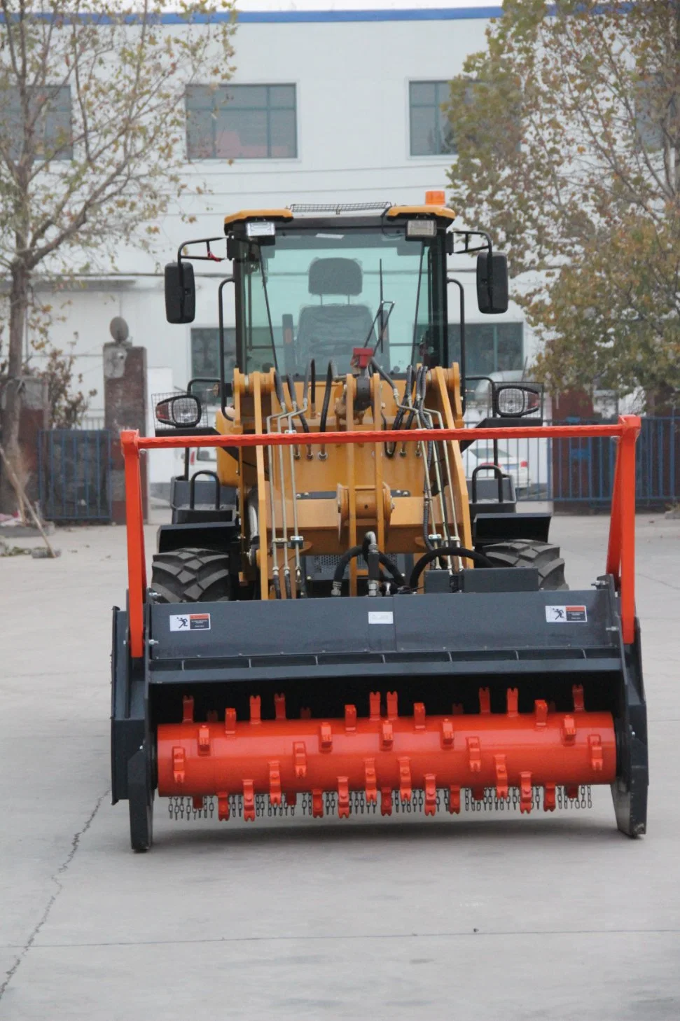 Brasil Populares 2.7Ton carregadora de rodas da Pá Carregadeira Dianteira para a construção de estradas