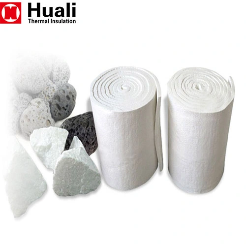 Ceramic Fibre Insulation Blanket, Aluminum Silicate Ceramic Fiber Wool Felt Blanket 610/1220mm Al2O3+Sio2 Pure White Refractory2 Buyers