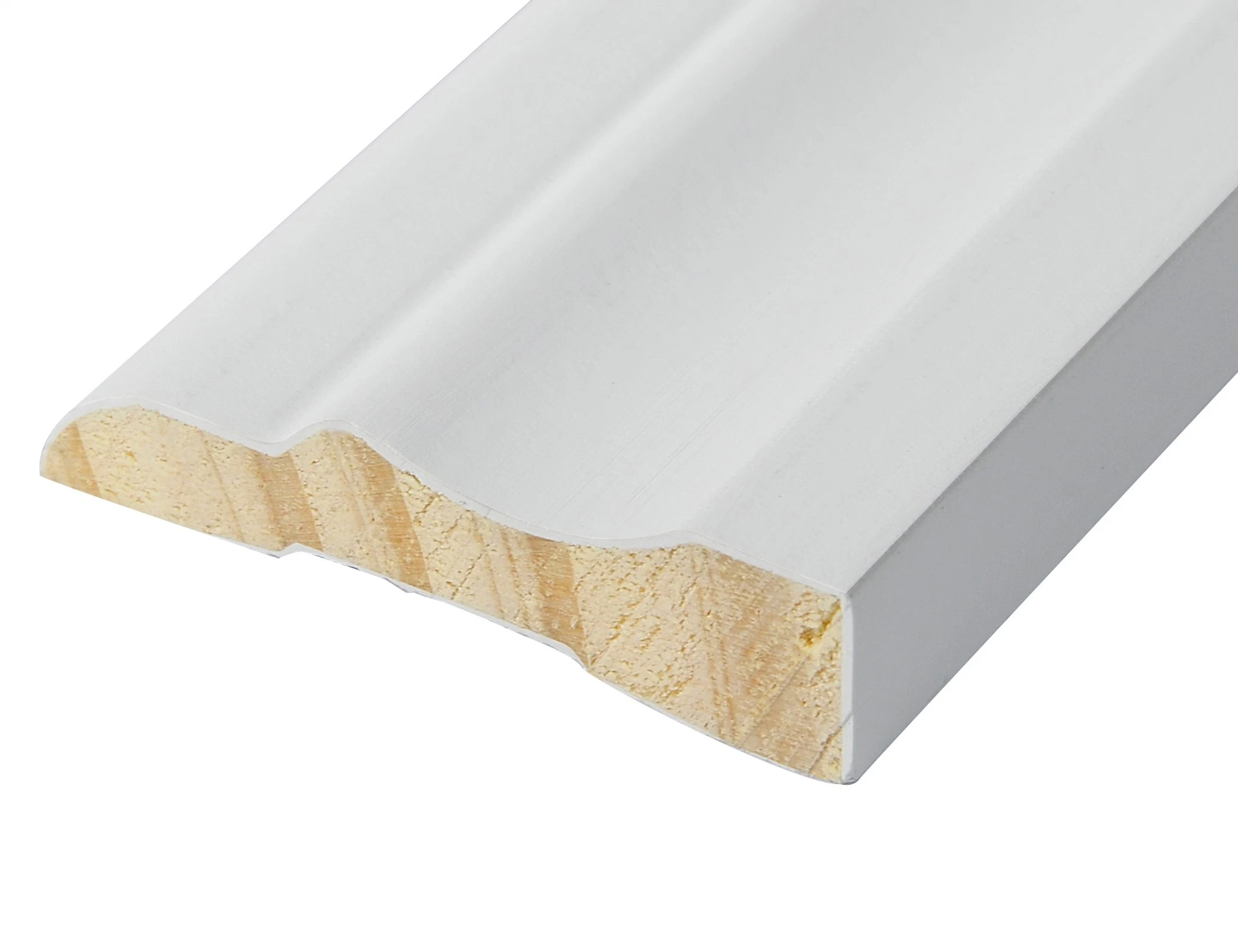 Customized Wholesale 1-3/16 in. X 5-1/4 in. X 96 in. White Primed MDF Crosshead Moulding Architrave