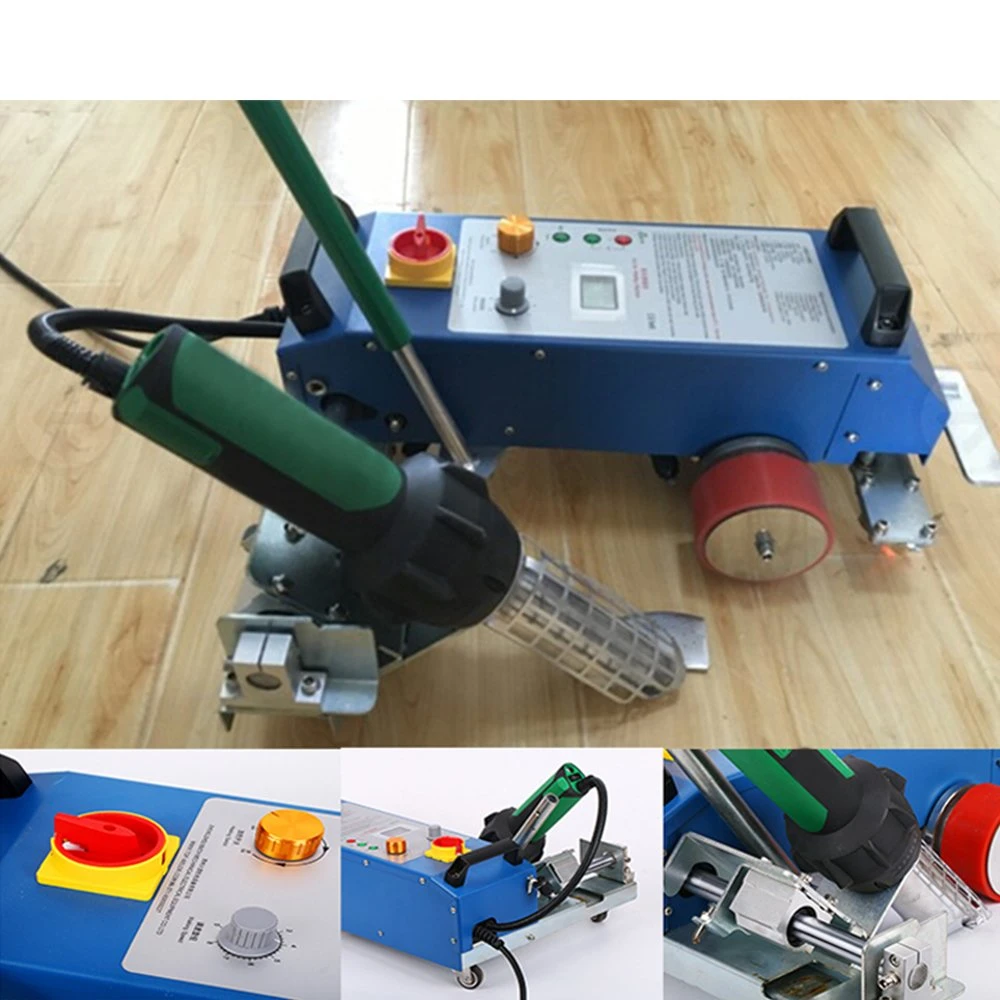 Hot Air Rope Automatic Hot Air Welding Machine PVC Flex Automatic Banner Welder