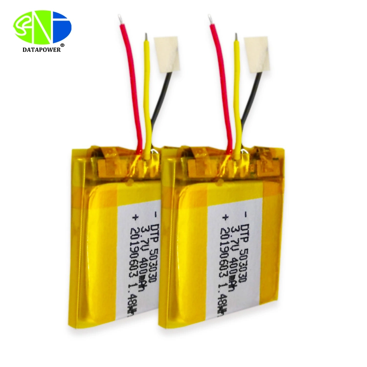 Dtp Hot Sale Kc Model Dtp503030 3.7V 400mAh for Korea Electronic Product