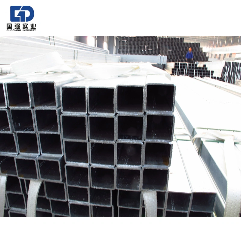 Galvanized Thin Wall Square Hollow Section Rectangular Steel Tubing