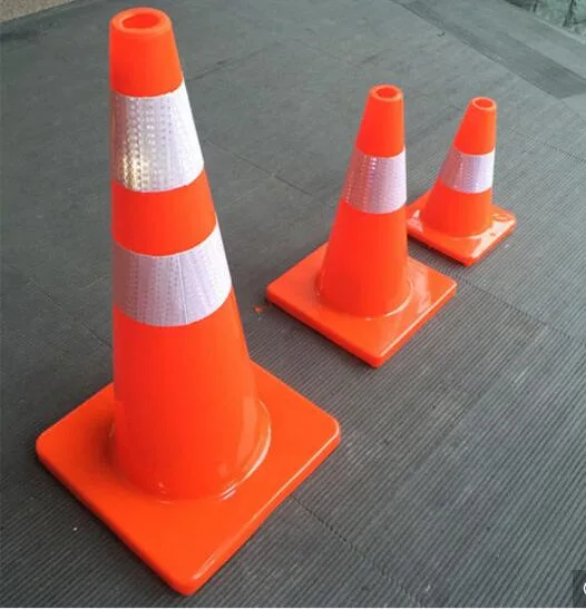Roadway Safety Soft PVC 900mm Traffic Parking Cones