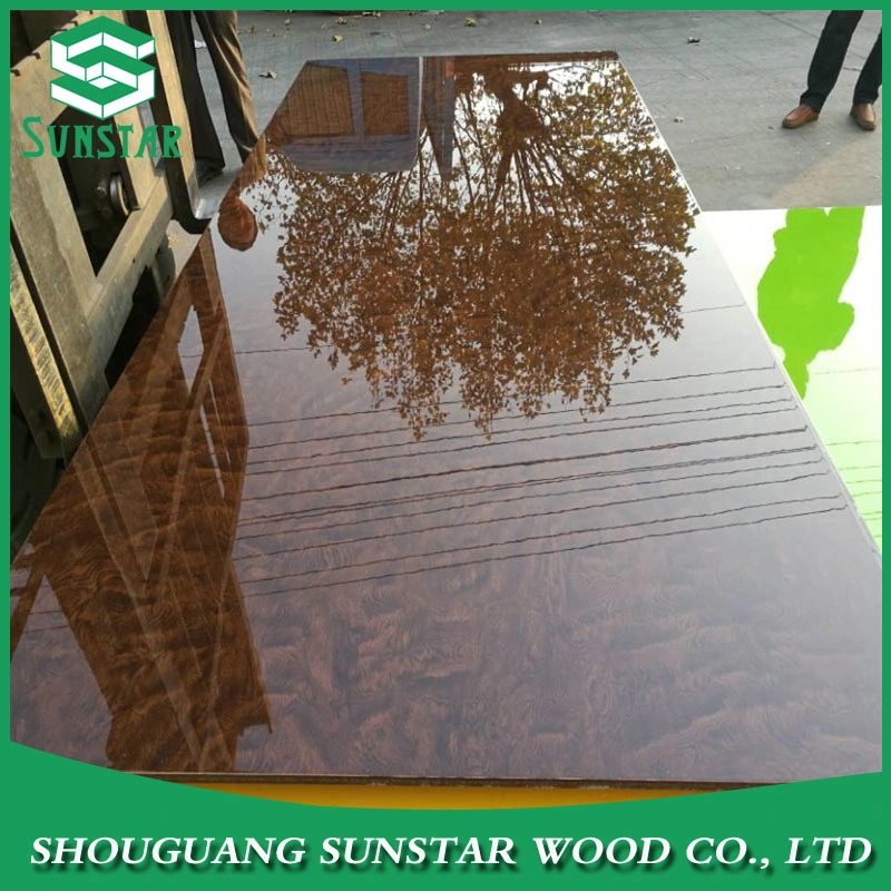 High Gloss UV Melamine Faced Laminated MDF Board