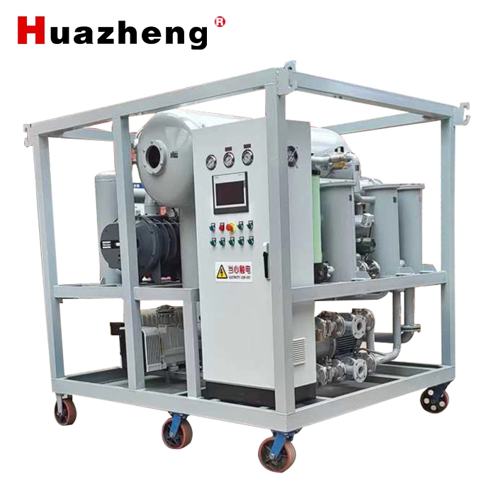 Vacuum Transformer Oil Filter Purification System for Electrical Power Equipment