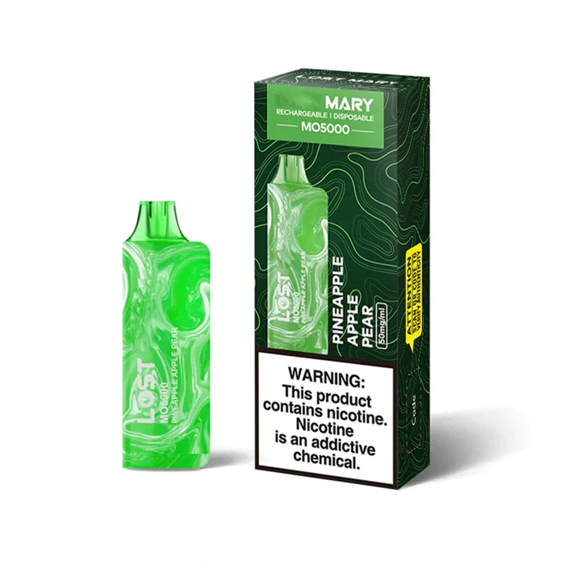 Pineapple Apple Pear Lost Mo5000 Mary Cheap Price 10 Flavors Available Disposable/Chargeable Vape 6500 Puffs 13ml E-Liquid