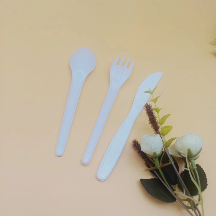 100% Biodegradable Fancy PLA Spoon Fork and knives