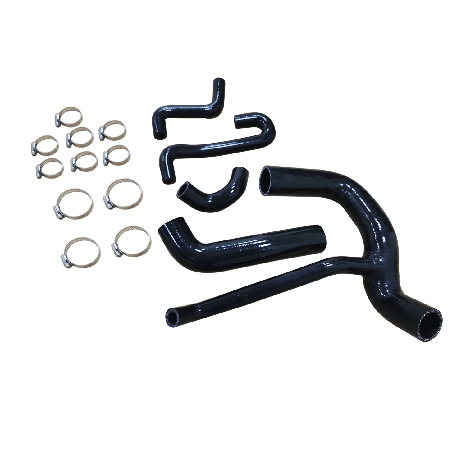 KIT DE TUYAU de radiateur EN silicone 5 PIÈCES pour Land Rover Discovery 200 TDI 1989-94