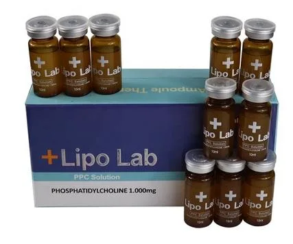 Korea Lipo Lab Slimming Solution Fat Dissolving Lipolysis for Body Weight Loss Slimming Face Slimming Injection Lipo Lab Ppc Solution Fat Dissolving Injection