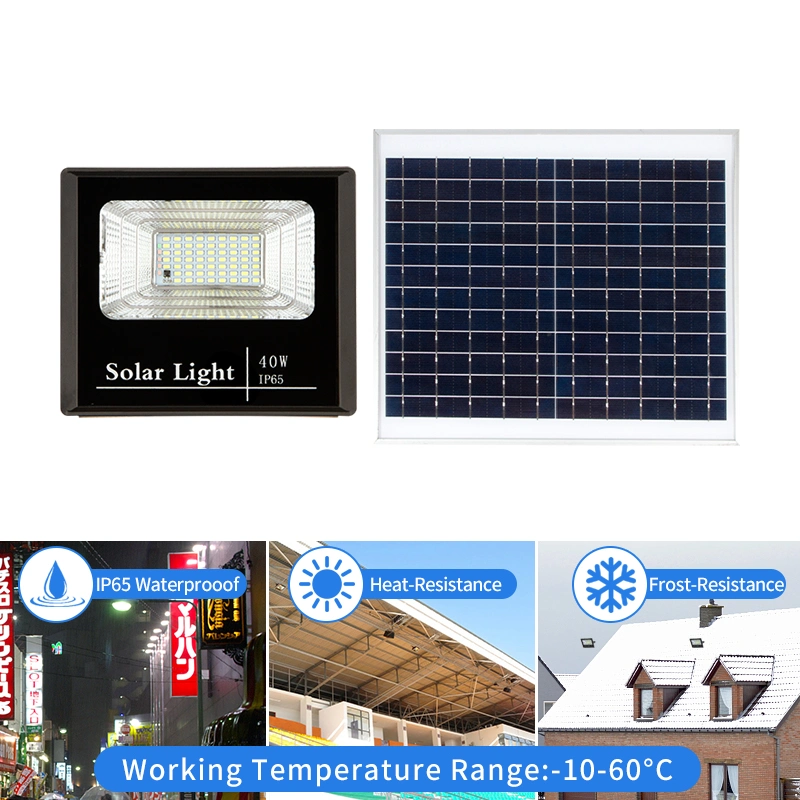 30W50W100W200W300W Wholesale/Supplier Outdoor Best Price Solar Powered LED Garden Flood Light for Home