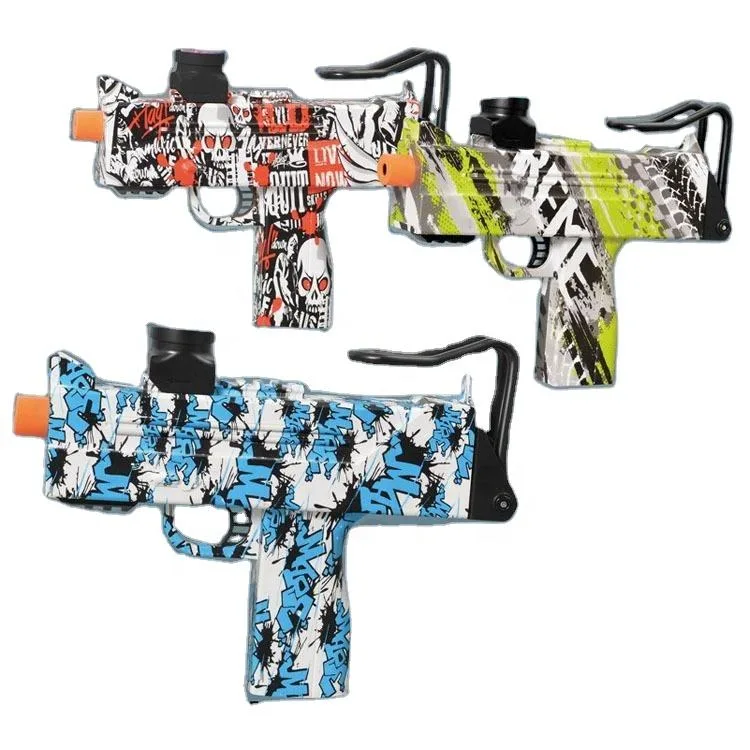 Uzi Jelly Ball Gun Factory Venta directa Gel Splat Splatter Blaster tiro M416 bola de agua Orbeezs pistola de Hidrogel