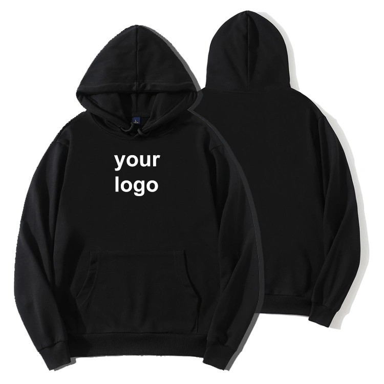 400GSM Factory Drop Ship Trendy Custom Print Personalized Casual Pullover Hoodie Custom Men's Hoodies