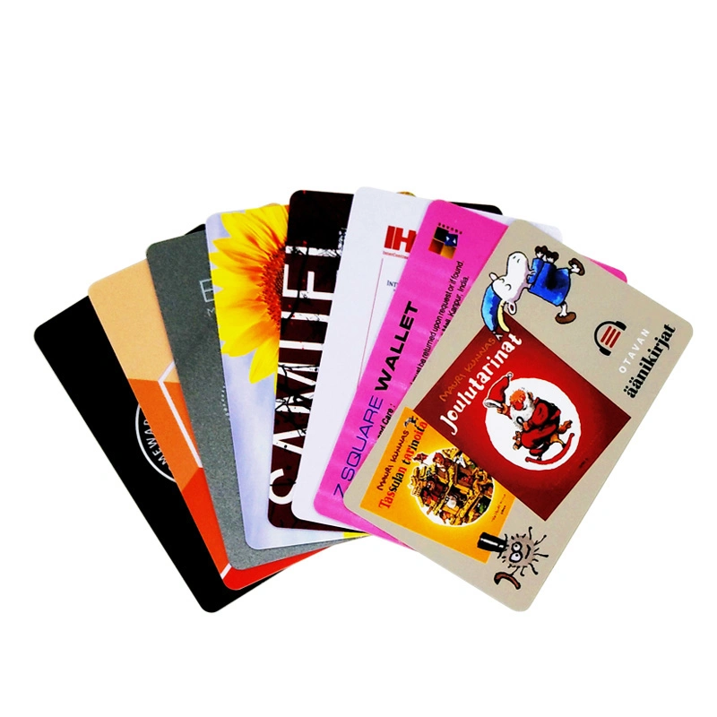 Cr80 Standard Size Cmyk Printing RFID PVC Business Card