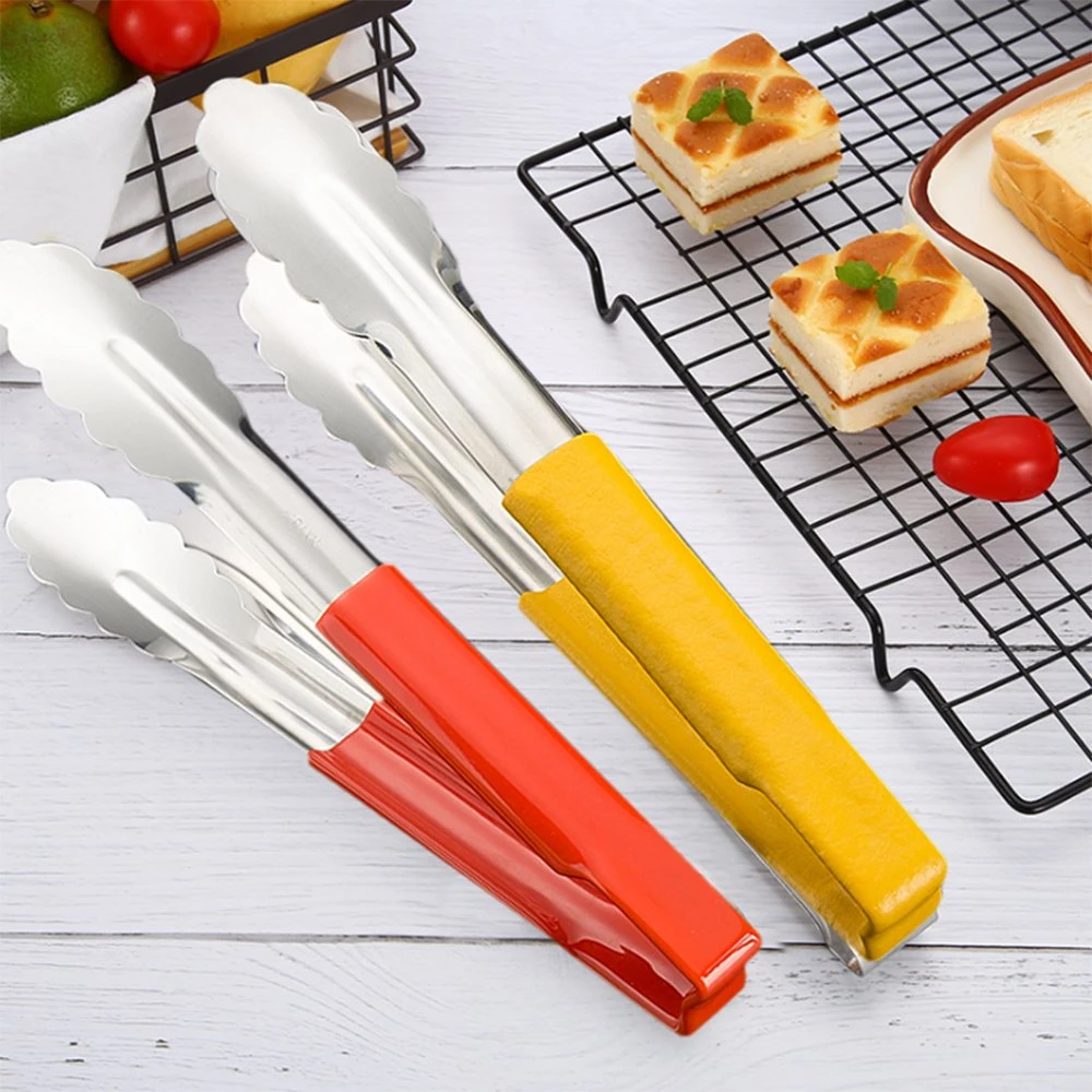 Food Pinchers Baking Kitchen Tongs Stainless Steel Kitchen Utensils