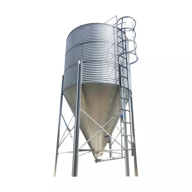 Customized Steel Farm Chicken Pig Animal Poultry Feed Silo Bin