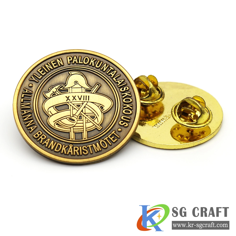 Wholesale/Supplier Manufactur Custom Designtarpin Badges Maker Gold Plated Metal Glitter Soft Enamel Pin