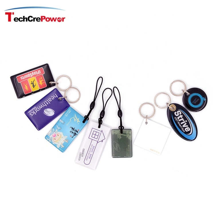 T5577 Epoxy Keyfob 125kHz Epoxy RFID Tag for Access Control