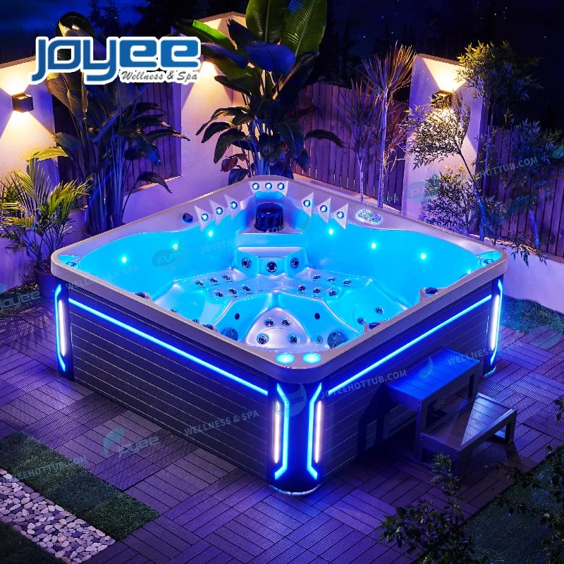 Joyee Cheap Whirlpool hydro massage 5 personnes de sexe Balboa un bain à remous spa