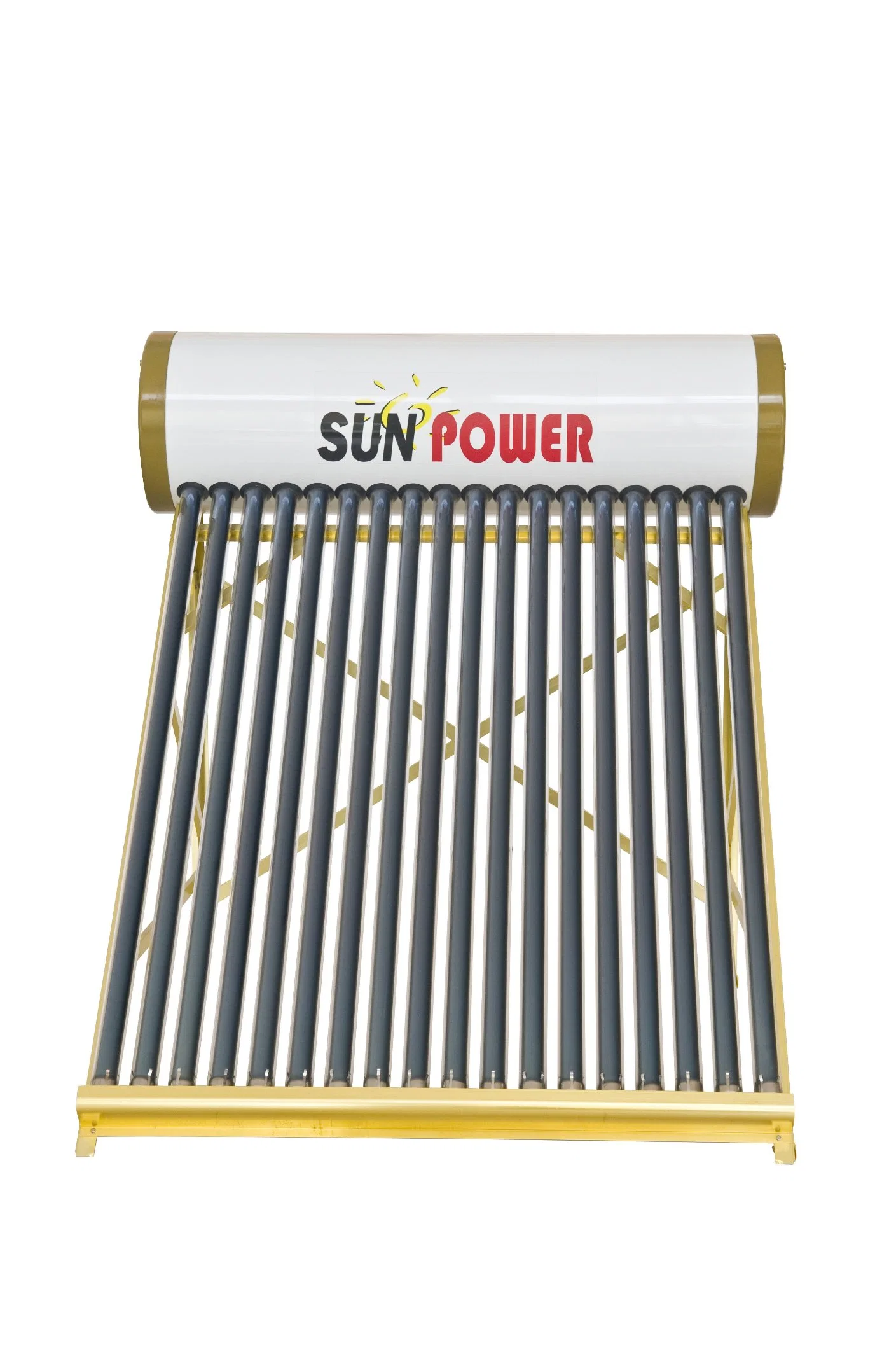 Low Pressure Evacuated Tube Solar Water Heater