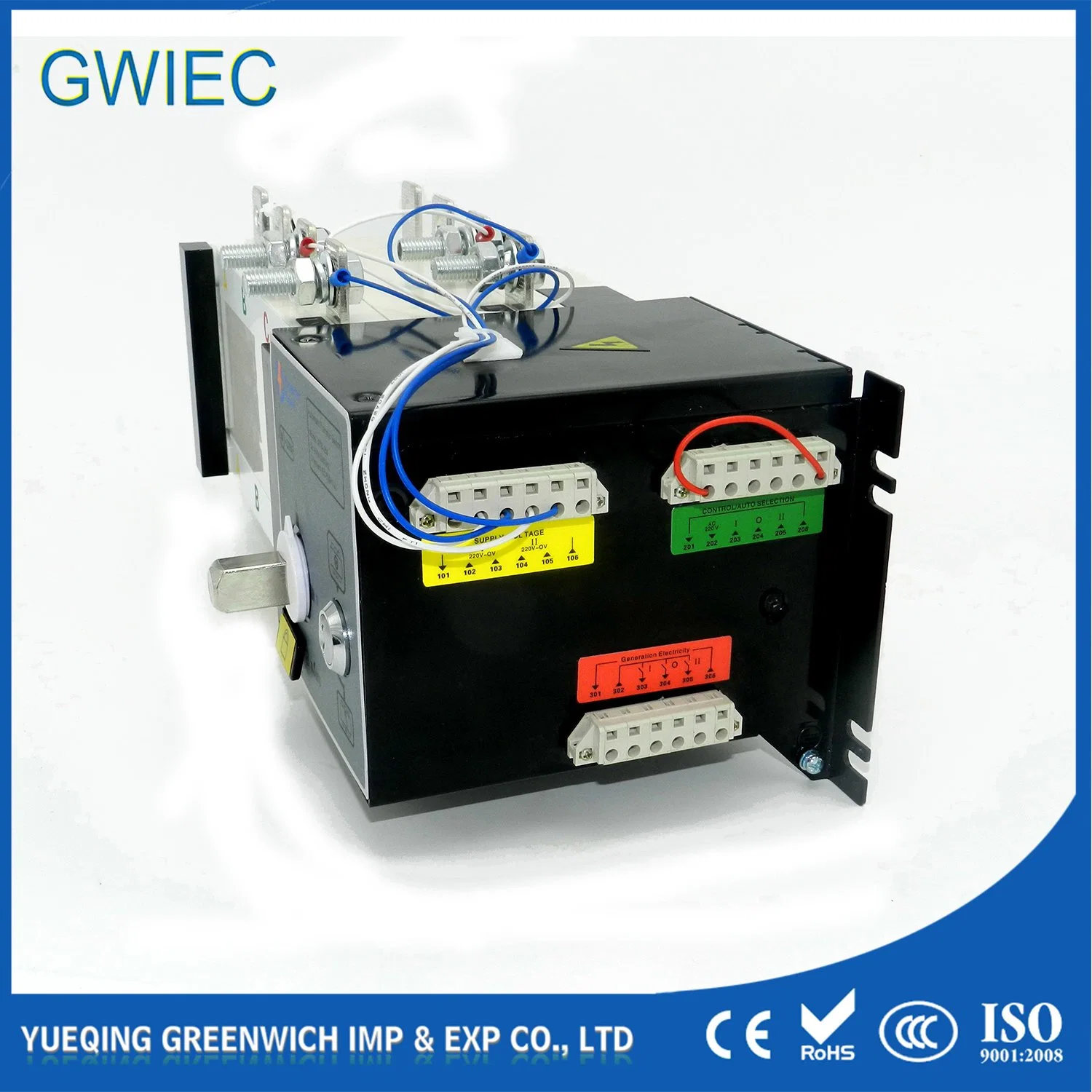 Closed Transition AC Transfer Automatic Transfer Switch for Generator