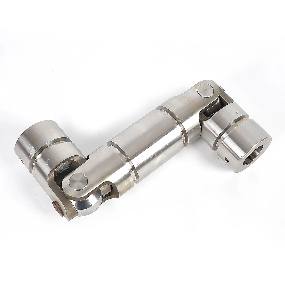 Original Factory High Precision Custom Stainless Steel Joint Connector Pump Car Boat Double Cardan Universal Joint