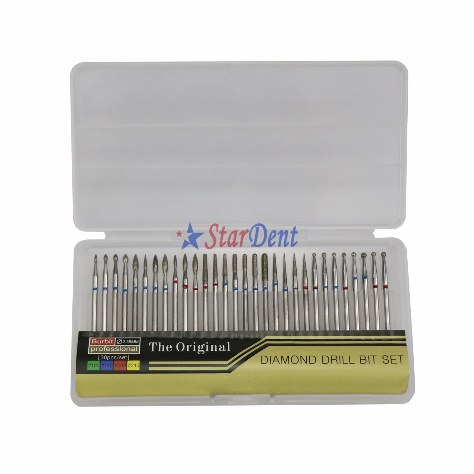 Dental Supply Dental HP Diamond Bit Set Use for High Speed Handpiece