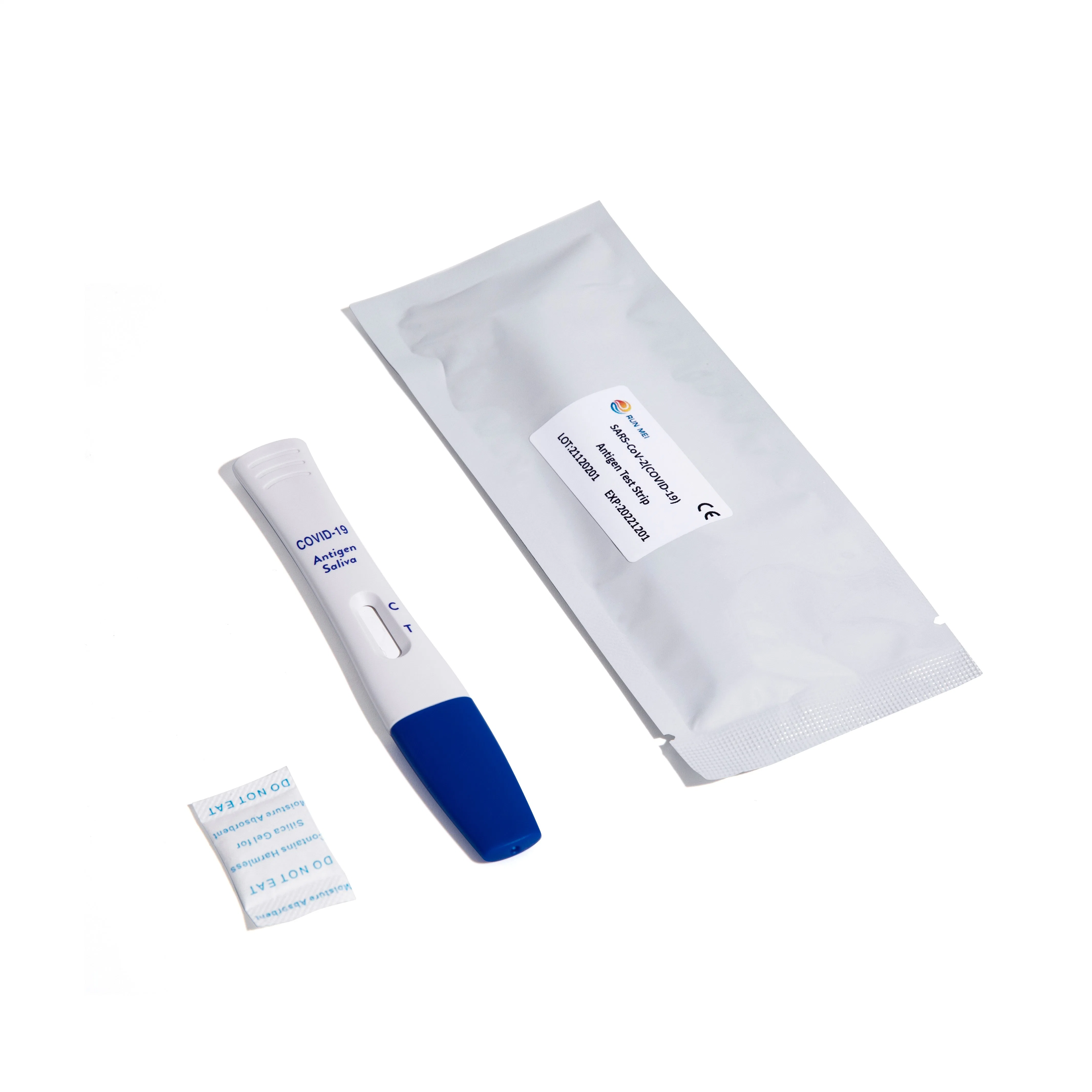 Runmei Gene 2022 Best Selling Oral Nasal Home-Use One Step Speichel Antigen Schnelltest-Kit für Selbsttests mit CE