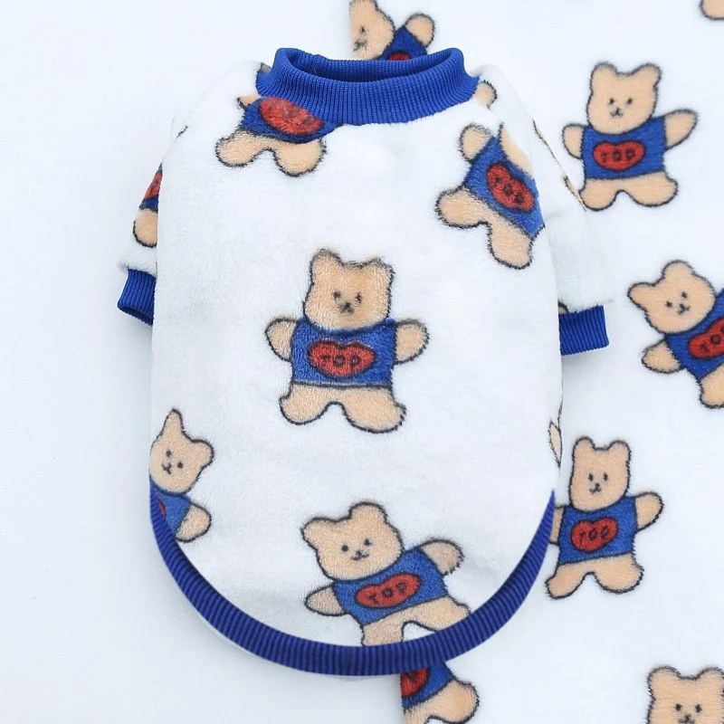Mayorista Chica Doggy ropa mascota Moda Diseñador algodón delgado Ropa de camisa mascotas Perro ropa de verano