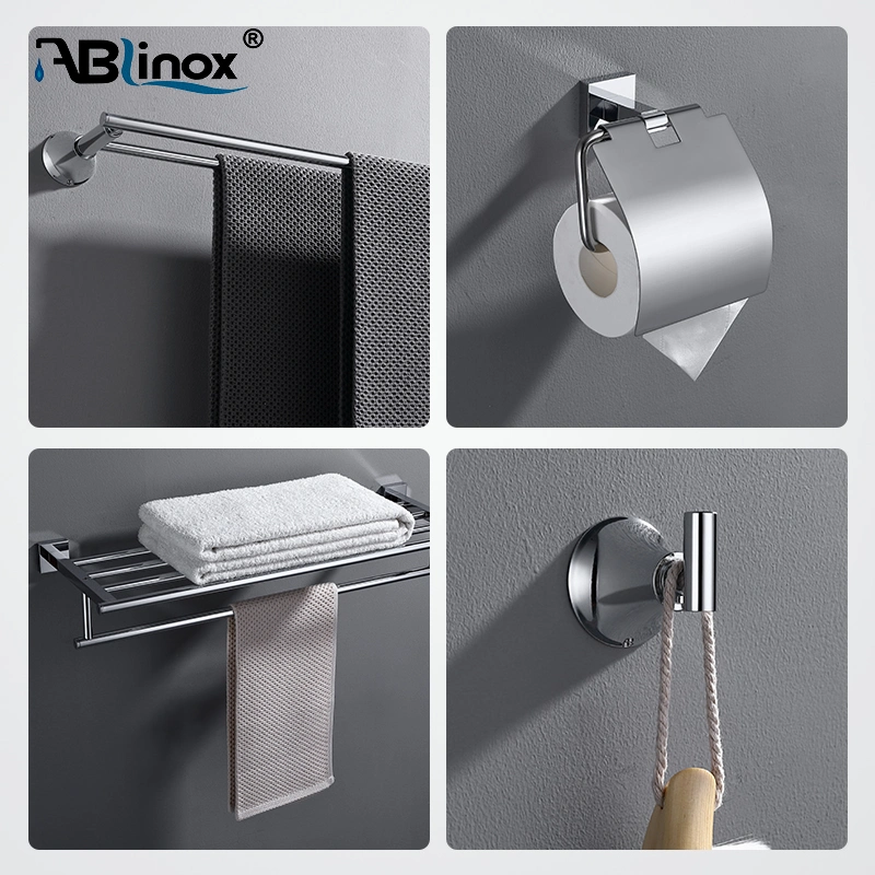 Ablinox Hot Stylish Precision Casting 316 Stainless Steel Brushed Sanitary Ware Soap Dish Bathroom Faucet Accessories