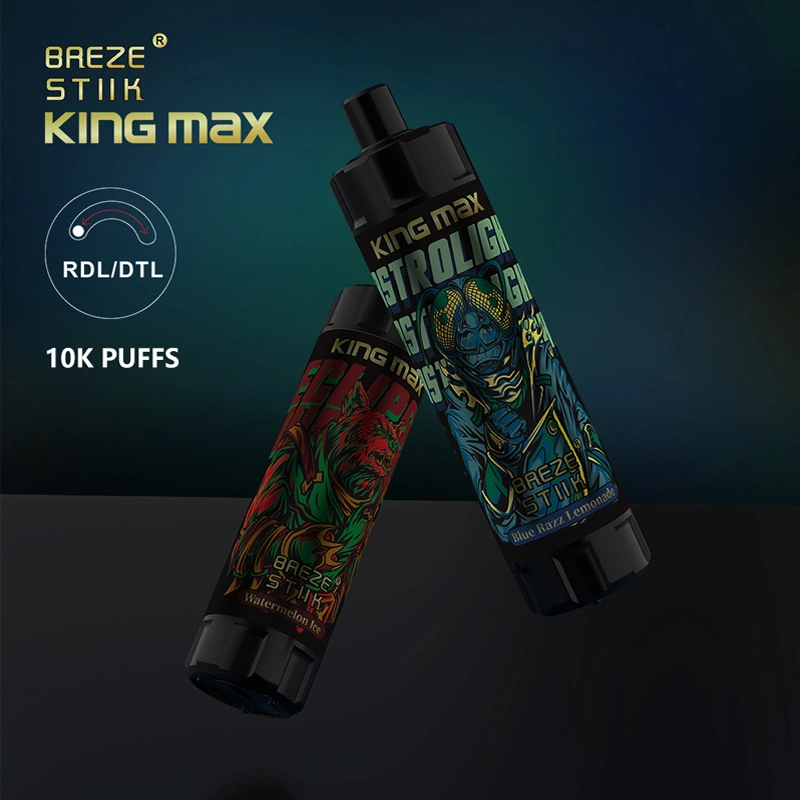 Breze Sinik Kingmax 10000 Zbood OEM ODM Turquie 5500/7500 3000 Mini-tasse Yocan stylos sans piste Vape jetable