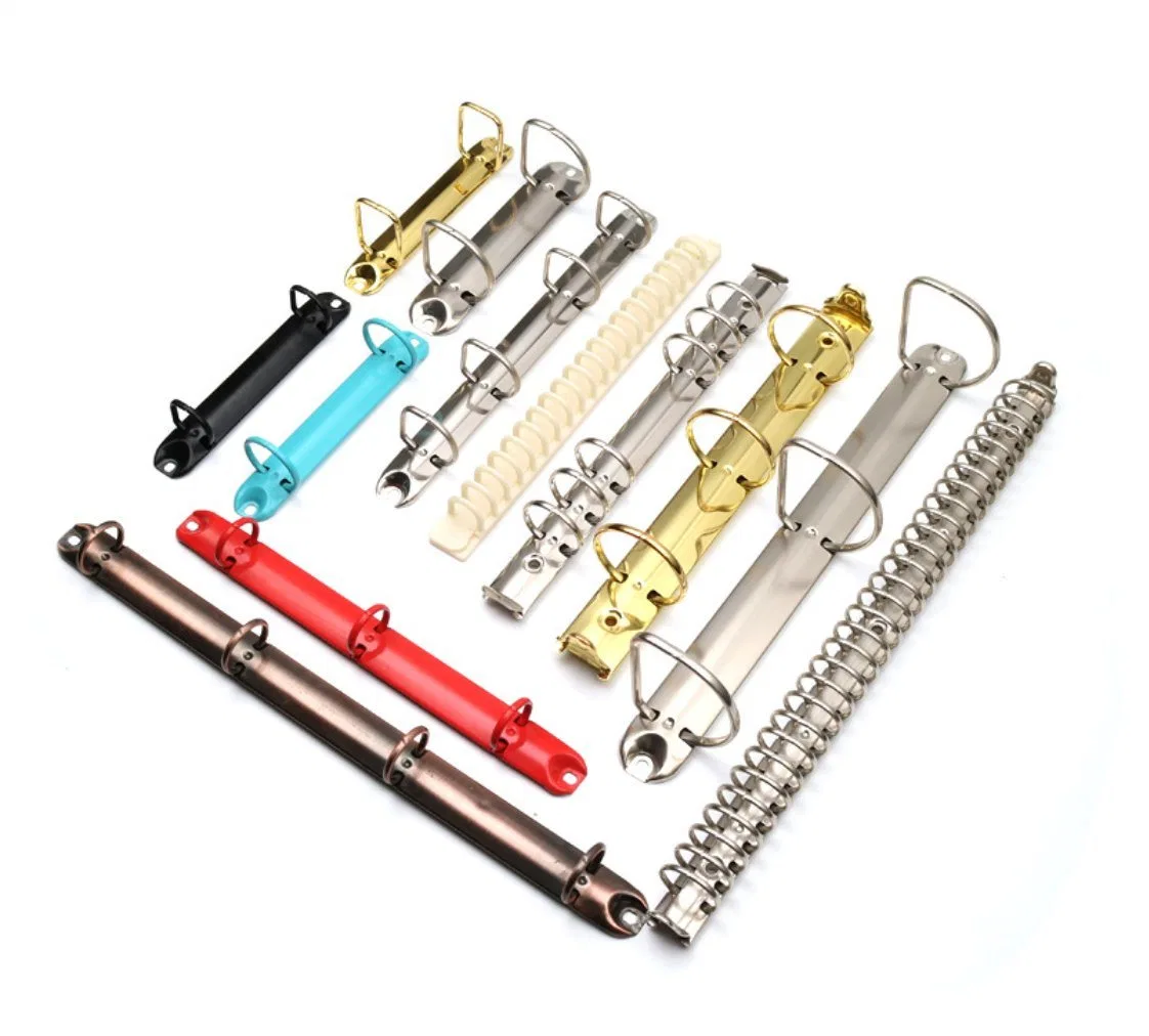 OEM Metal File Clip A4 Booster Ring Binder File Mechanism Clips for File Folder