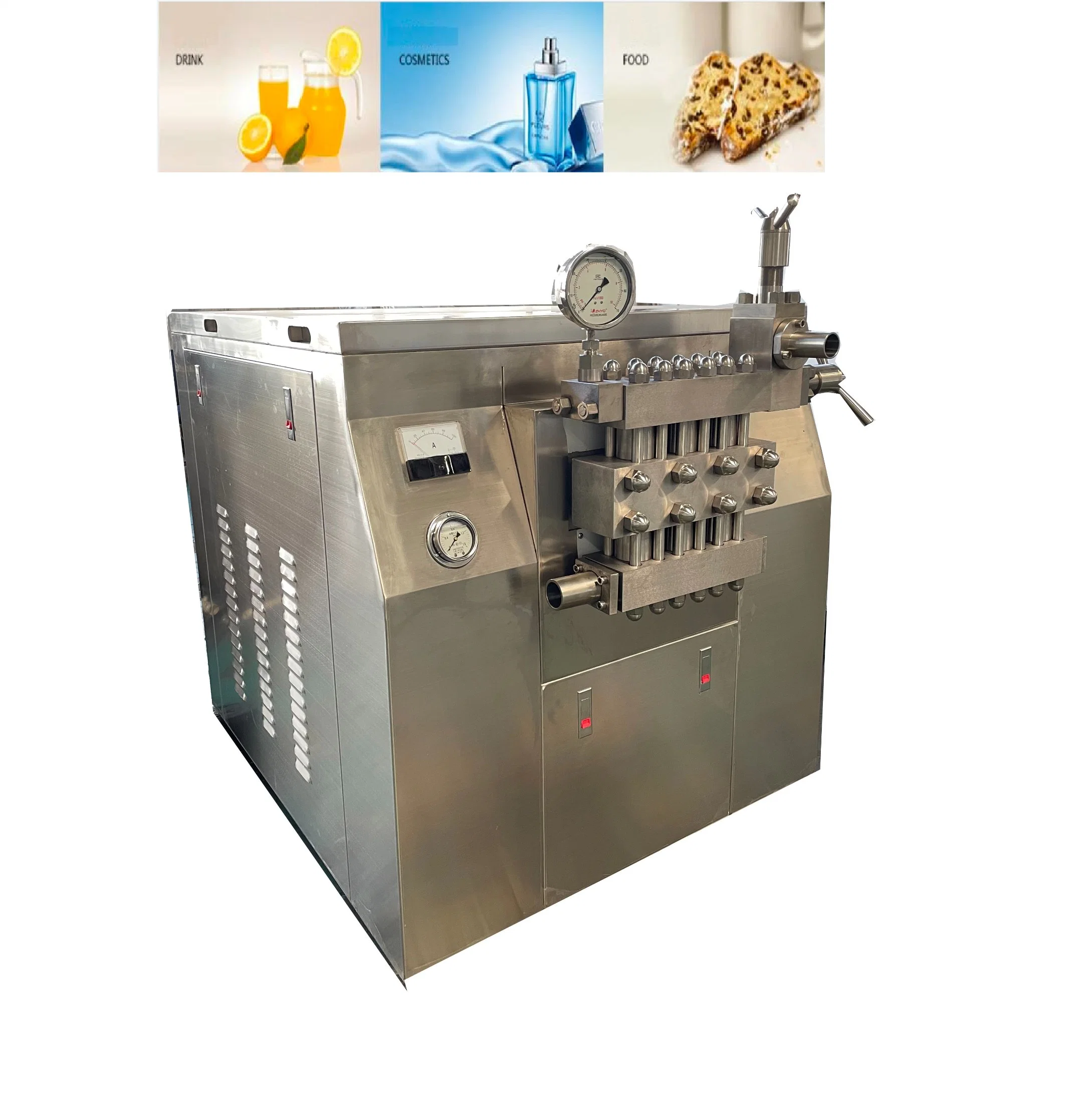 High Pressure Homogenizerdisc Centrifuge Bacteria Homogenizer Milk