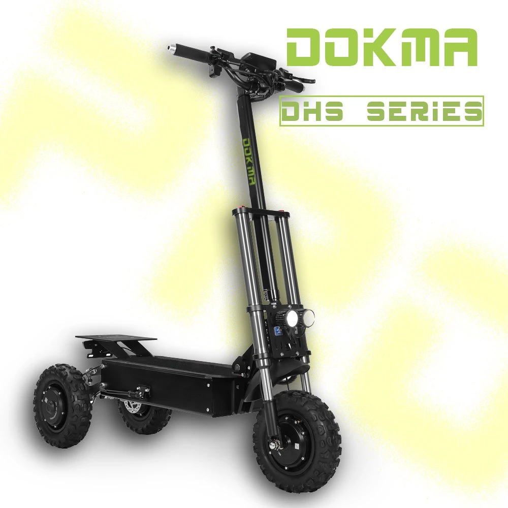 Dokma Ready to Ship Dhs-PRO 3 Wheel Electric Scooter Tricycle Mobility Powerful 3000W/3600W 60V Electric Scooter for Adult