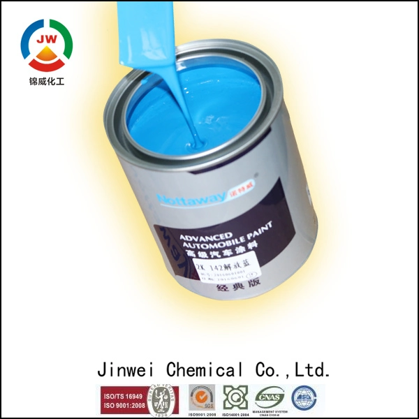 Jinwei célèbre marque anioniques Peinture polyuréthane auxiliaires pour voiture